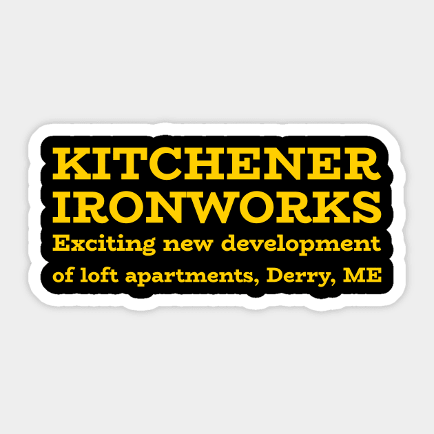 Kitcheners Ironworks Sticker by MangoJonesLife